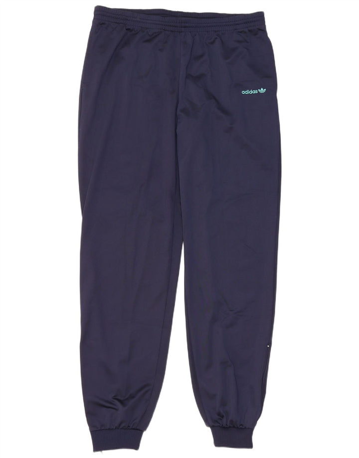 Adidas Mens Treino Calças Joggers Grande Azul Marinho