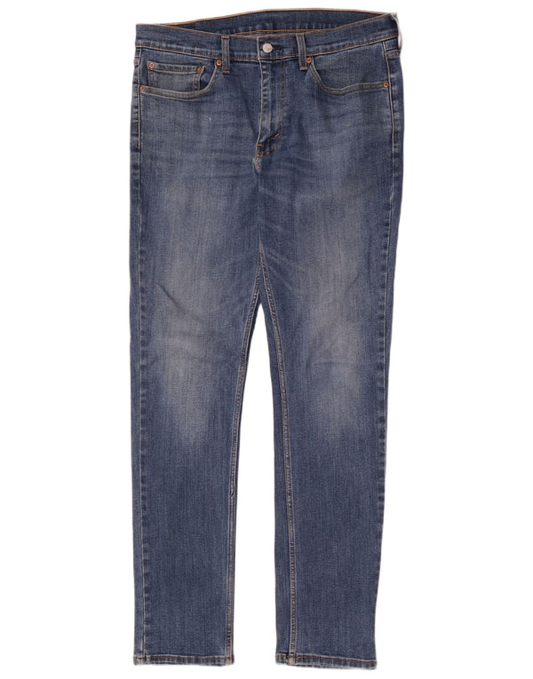 Calça Jeans Levis 511 Slim Masculina W34 L34 Azul Algodão