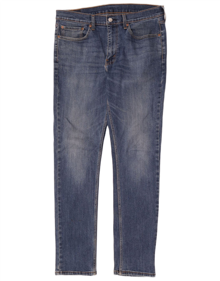 Calça Jeans Levis 511 Slim Masculina W34 L34 Azul Algodão