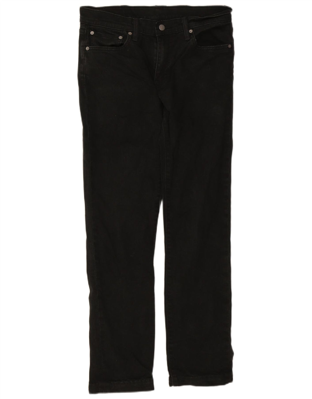 Levi's Masculino 511 Slim Jeans W32 L30 Algodão Preto