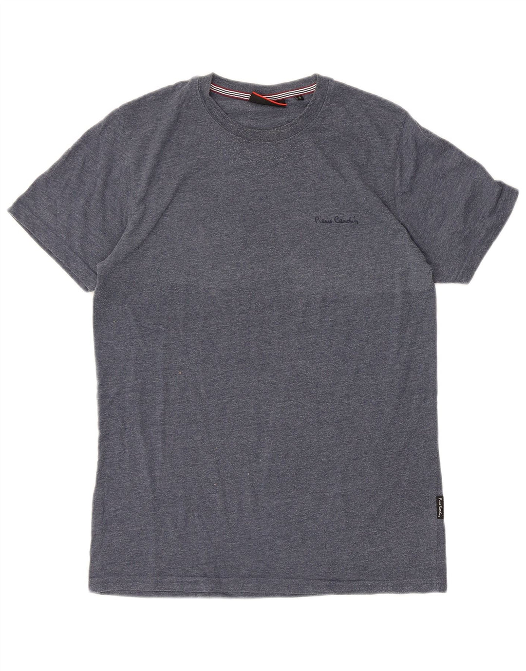 Camiseta masculina Pierre Cardin Top pequeno algodão azul marinho