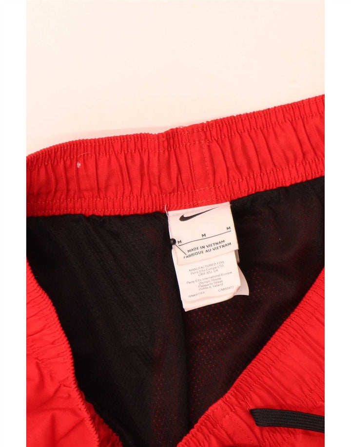 Shorts de natação masculinos Nike Graphic médio vermelho poliéster
