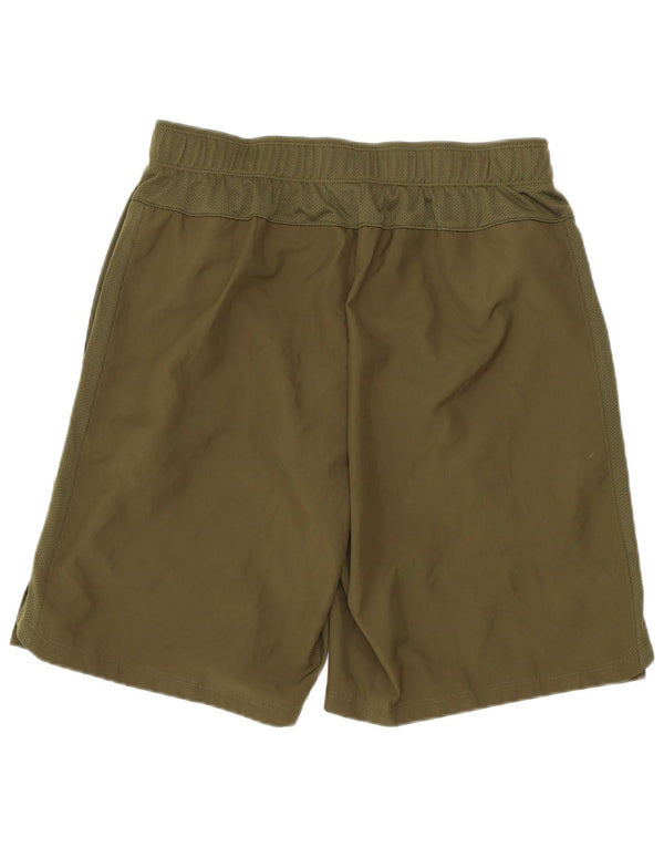 Shorts esportivos masculinos Nike médio verde poliéster esportivo