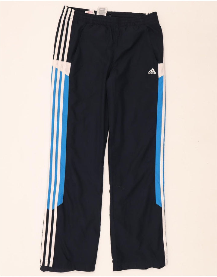 Calças de treino ADIDAS Menino 13-14 Anos Azul Marinho Colourblock Poliéster