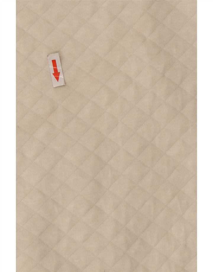 Suéter feminino L.L.Bean com zíper e gola grande, Reino Unido 10, pequeno, branco