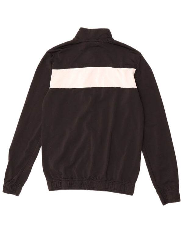 Jaqueta Puma Meninos Treino Top 15-16 Anos Preto Colorblock Poliéster