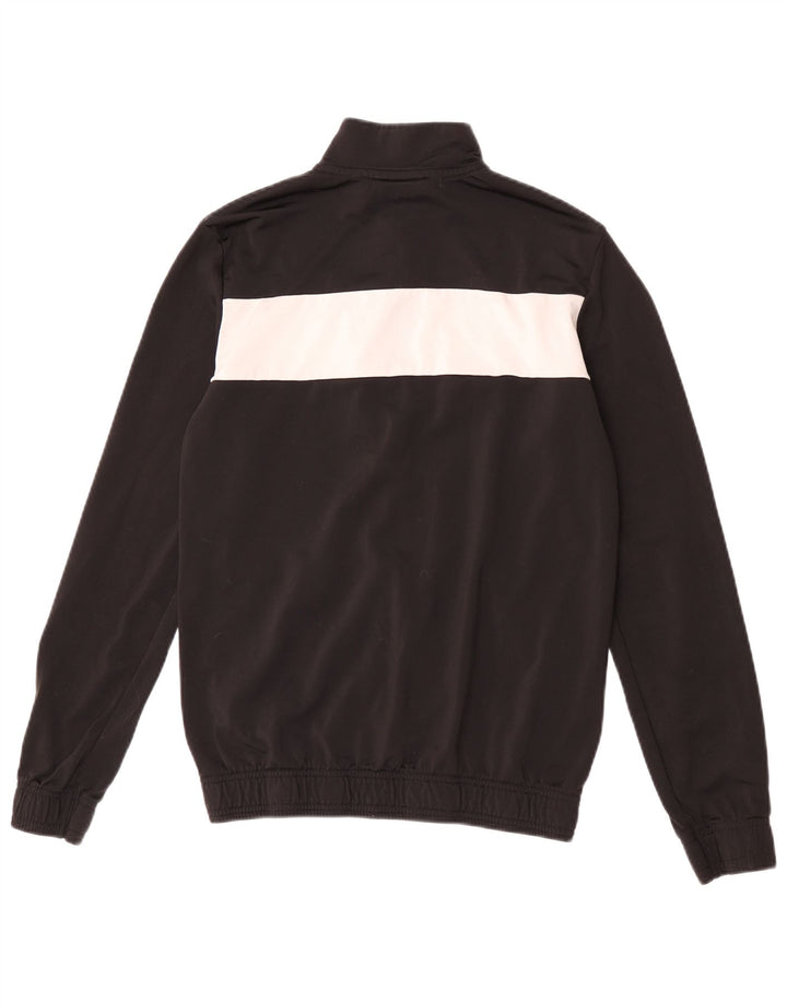 Jaqueta Puma Meninos Treino Top 15-16 Anos Preto Colorblock Poliéster