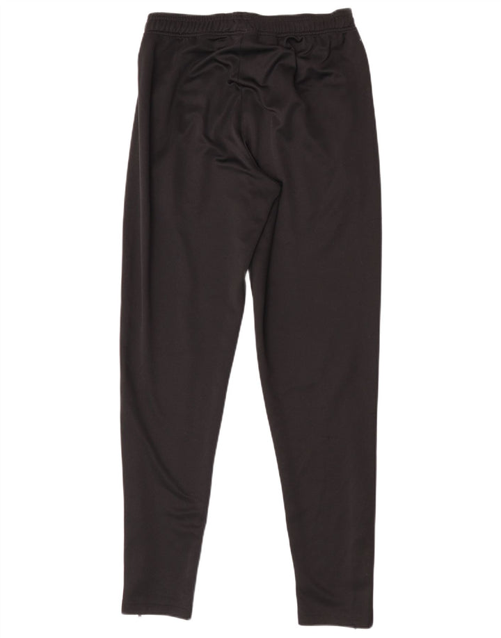 Adidas Mens Treino Calças Smal Preto Poliéster Esportes