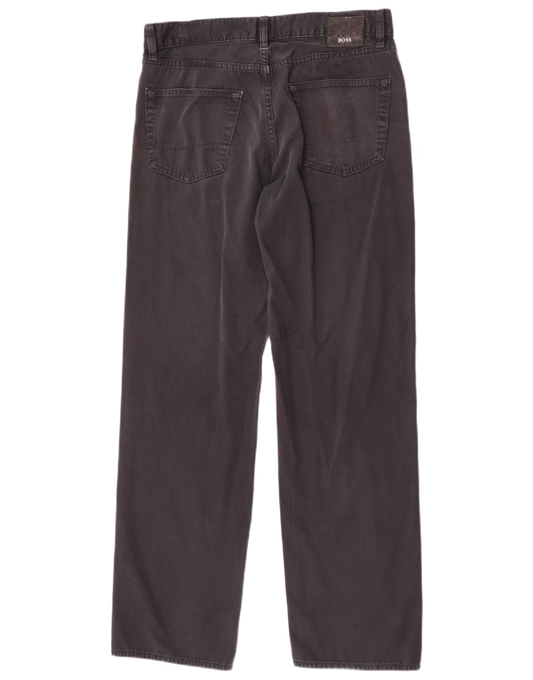 Hugo Boss Calça jeans reta masculina W32 L32 preta