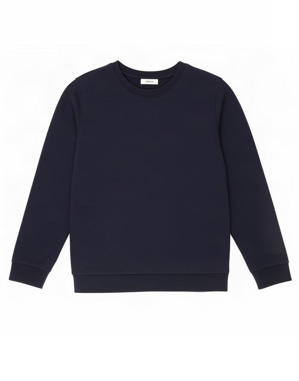 Suéter feminino Marks & Spencer UK 18 XL azul marinho algodão