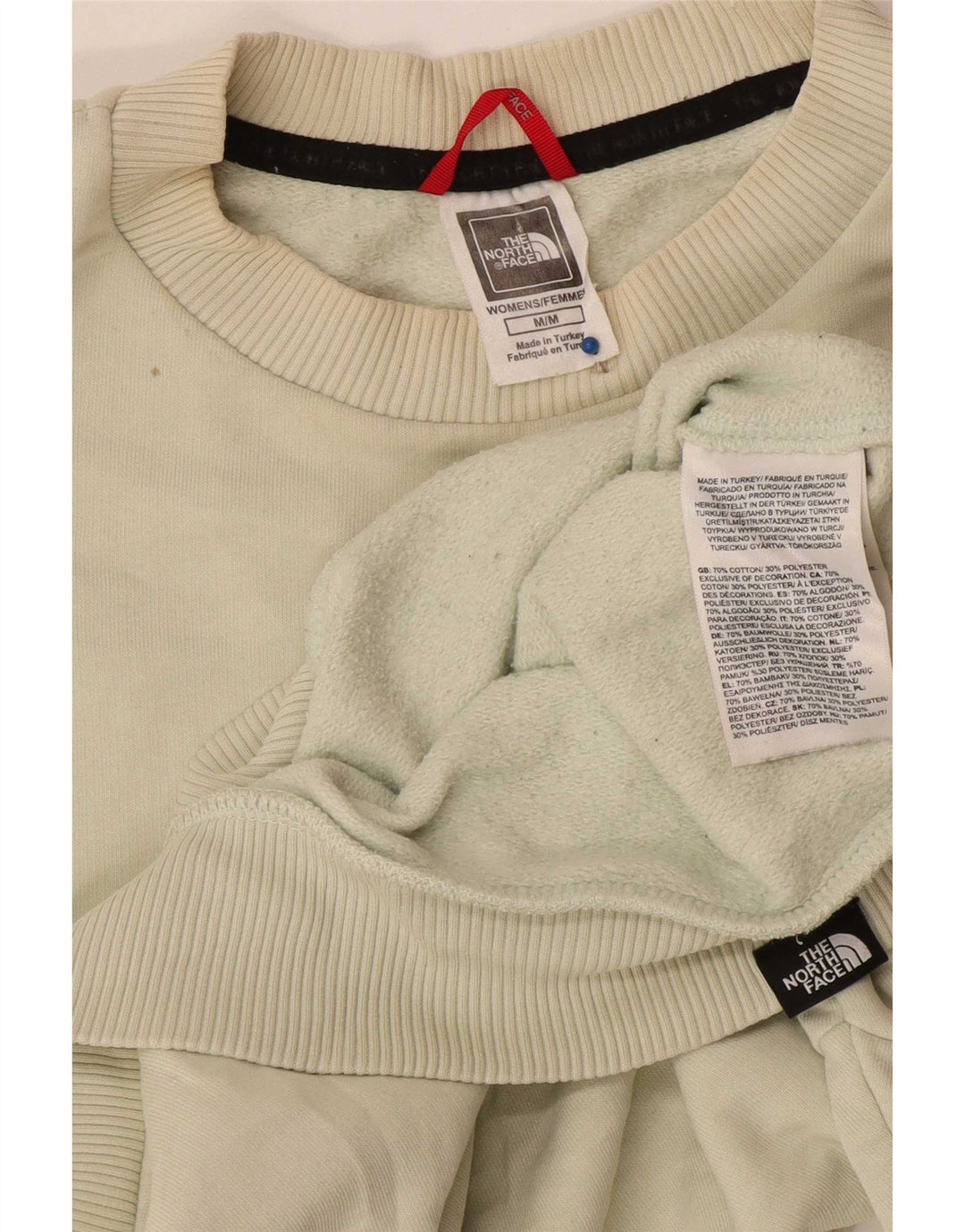 Suéter feminino The North Face UK 14 médio off white algodão