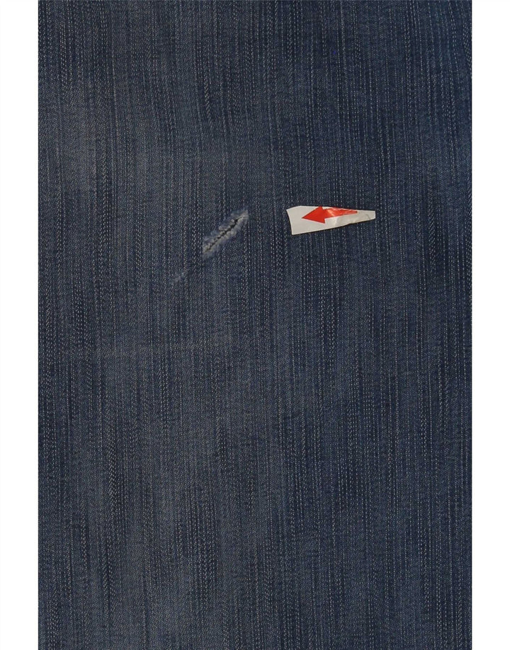 Wrangler masculino regular fit jeans reto W34 L32 algodão azul