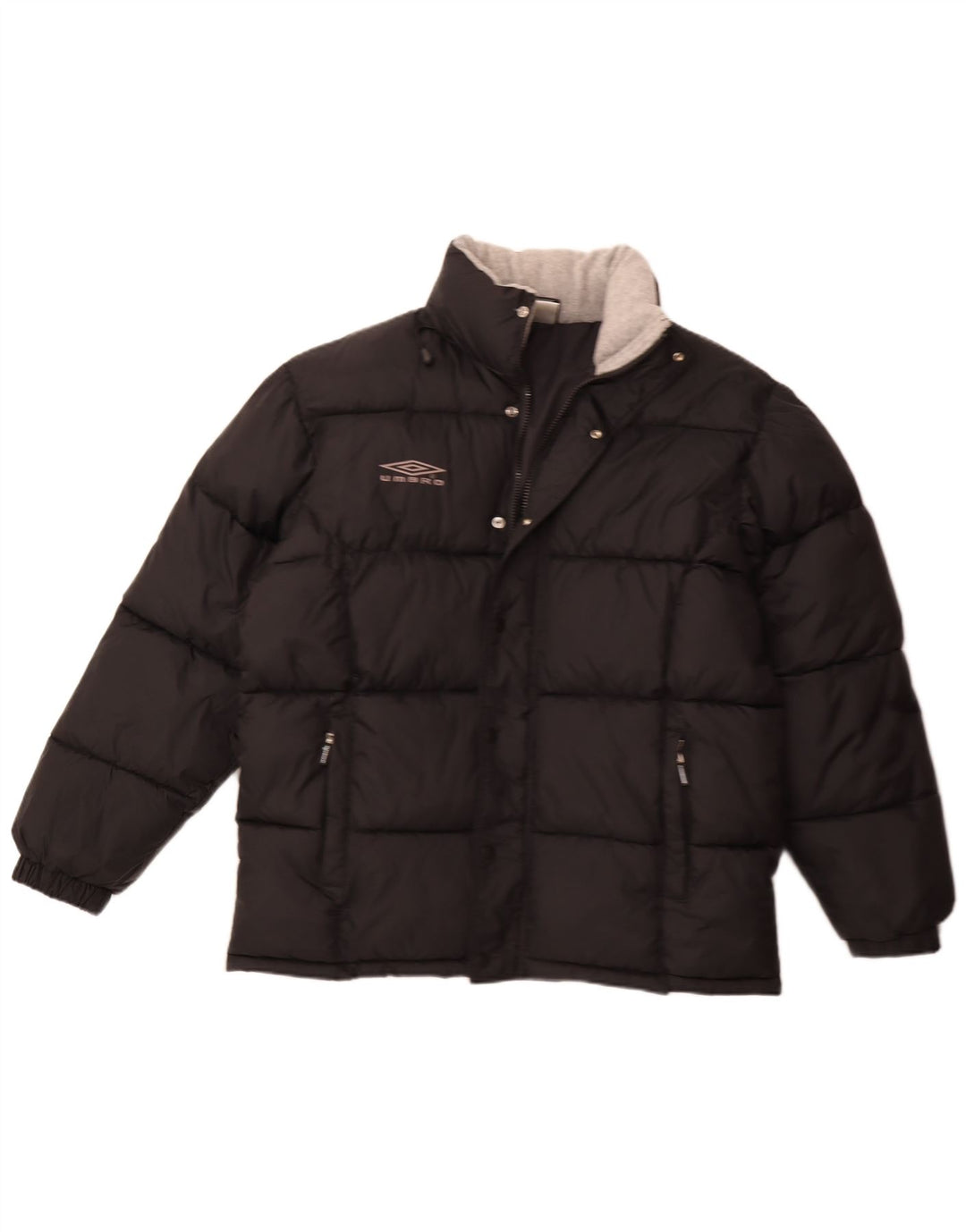 Jaqueta acolchoada masculina Umbro UK 38 médio preto nylon