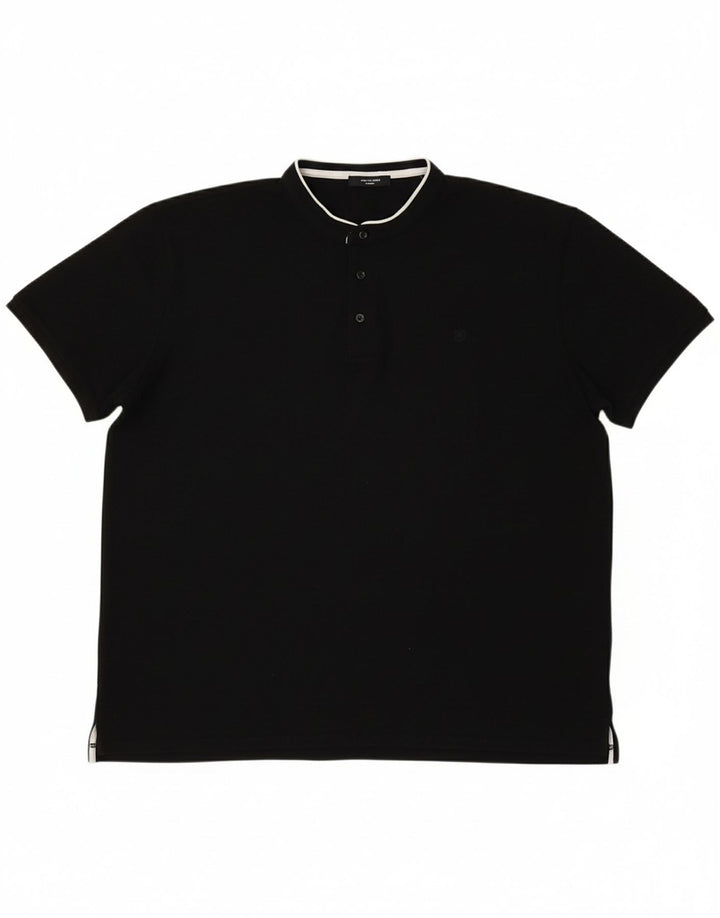 Camisa polo masculina JACK & JONES 2XL algodão preto