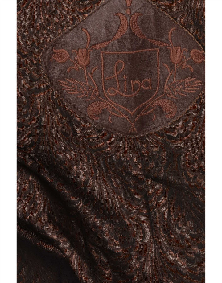 Sobretudo Vintage Feminino UK 18 XL Marrom