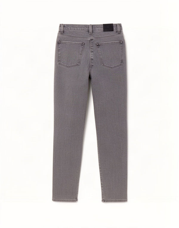 Calça jeans feminina Massimo Dutti EU 34 2XS W24 L30 cinza algodão