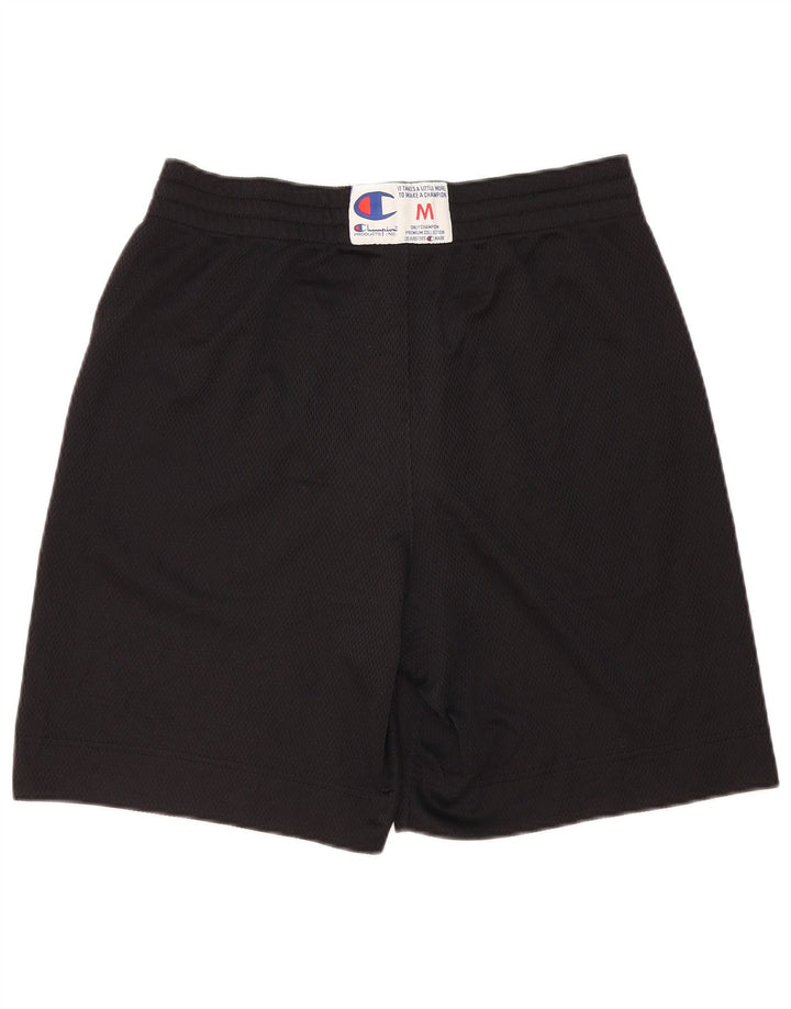 Shorts esportivos masculinos Champion médio preto