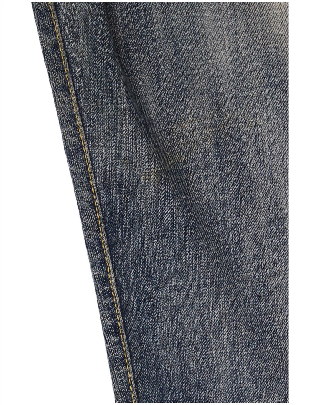ROY ROGERS Masculino De Luxe Straight Jeans W33 L36 Azul Algodão