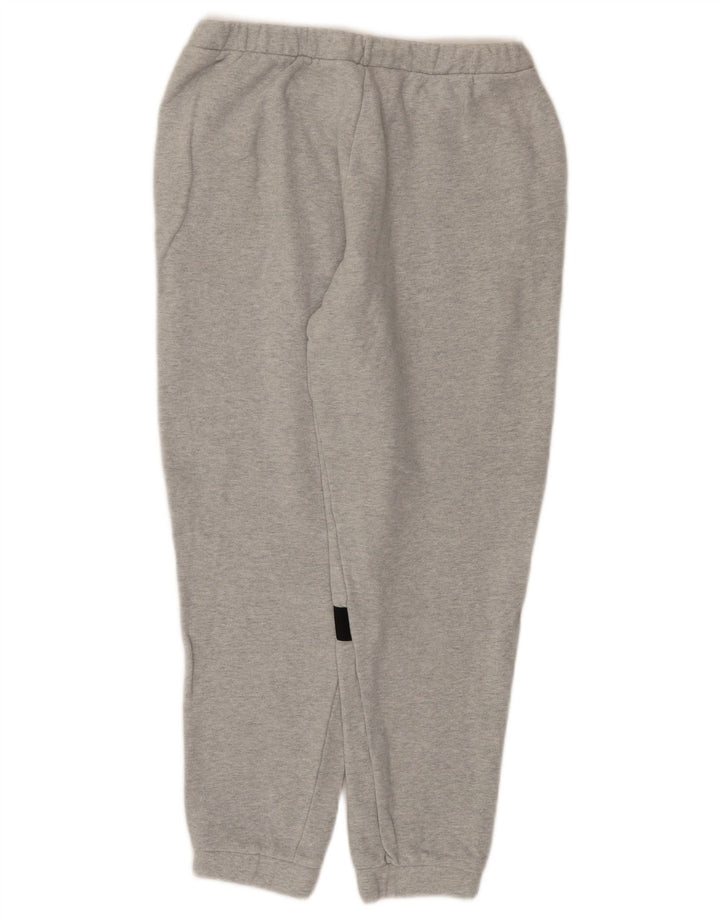 Calça esportiva masculina Puma Joggers pequena cinza manchada