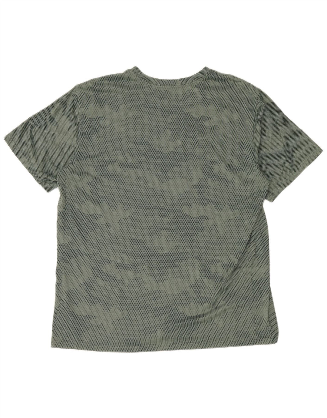 Camiseta Nike Masculina Dri Fit Top XL Verde Camuflagem Poliéster