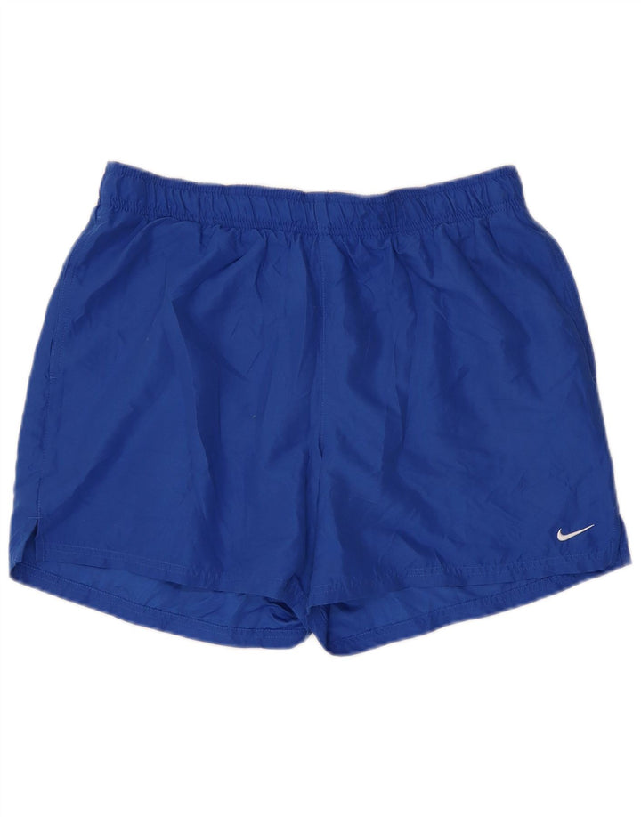 Shorts de natação masculino Nike grande poliéster azul