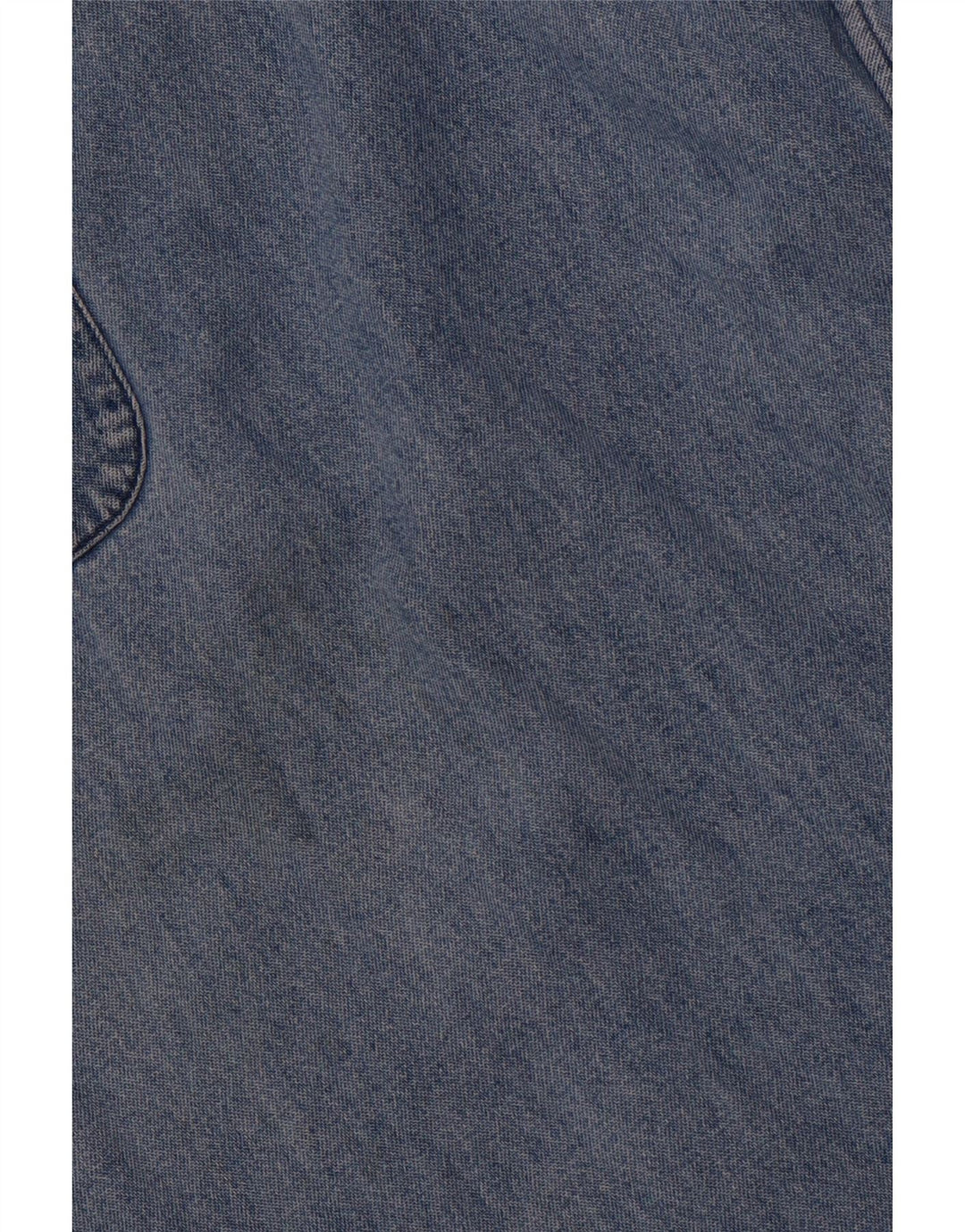 RALPH LAUREN Camisa jeans masculina tamanho grande 2XL algodão azul