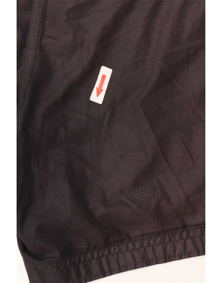 Shorts de natação masculino Calvin Klein gráfico pequeno marrom poliéster