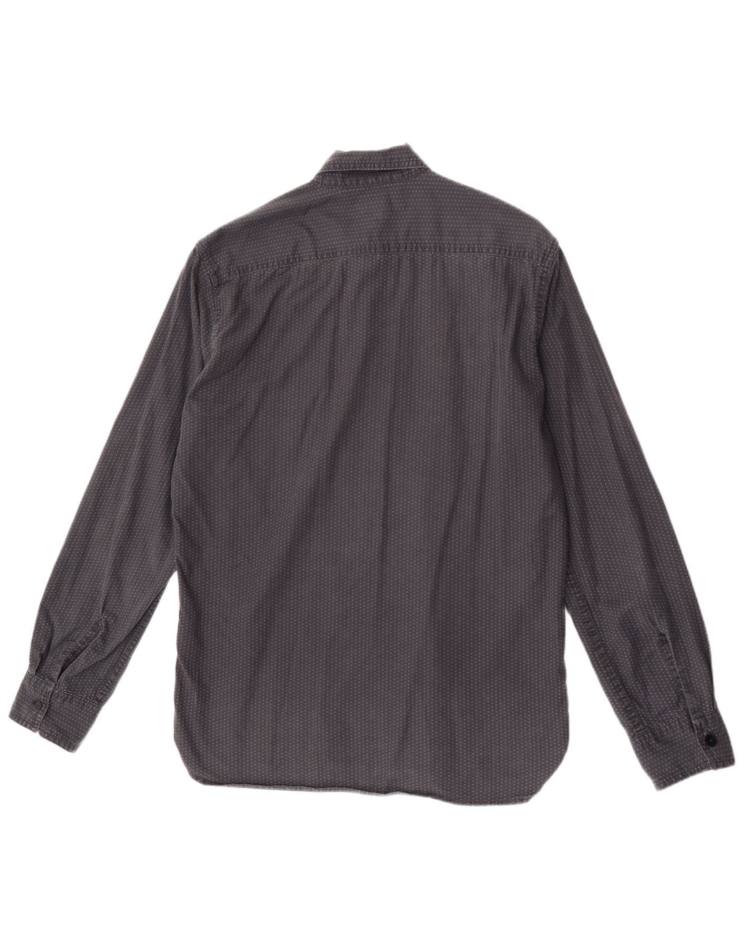Camisa masculina Levi's de algodão manchado azul marinho médio