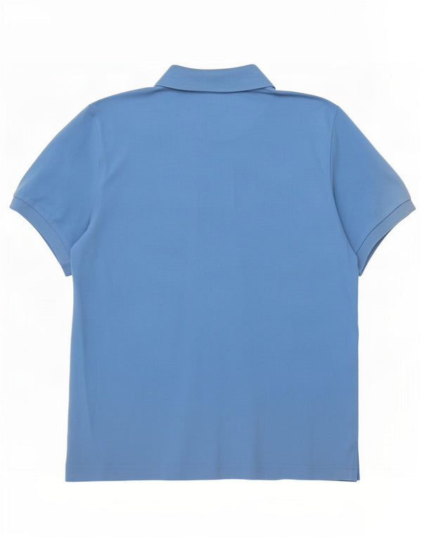 Kappa Womens Polo Shirt UK 18 XL Blue Cotton