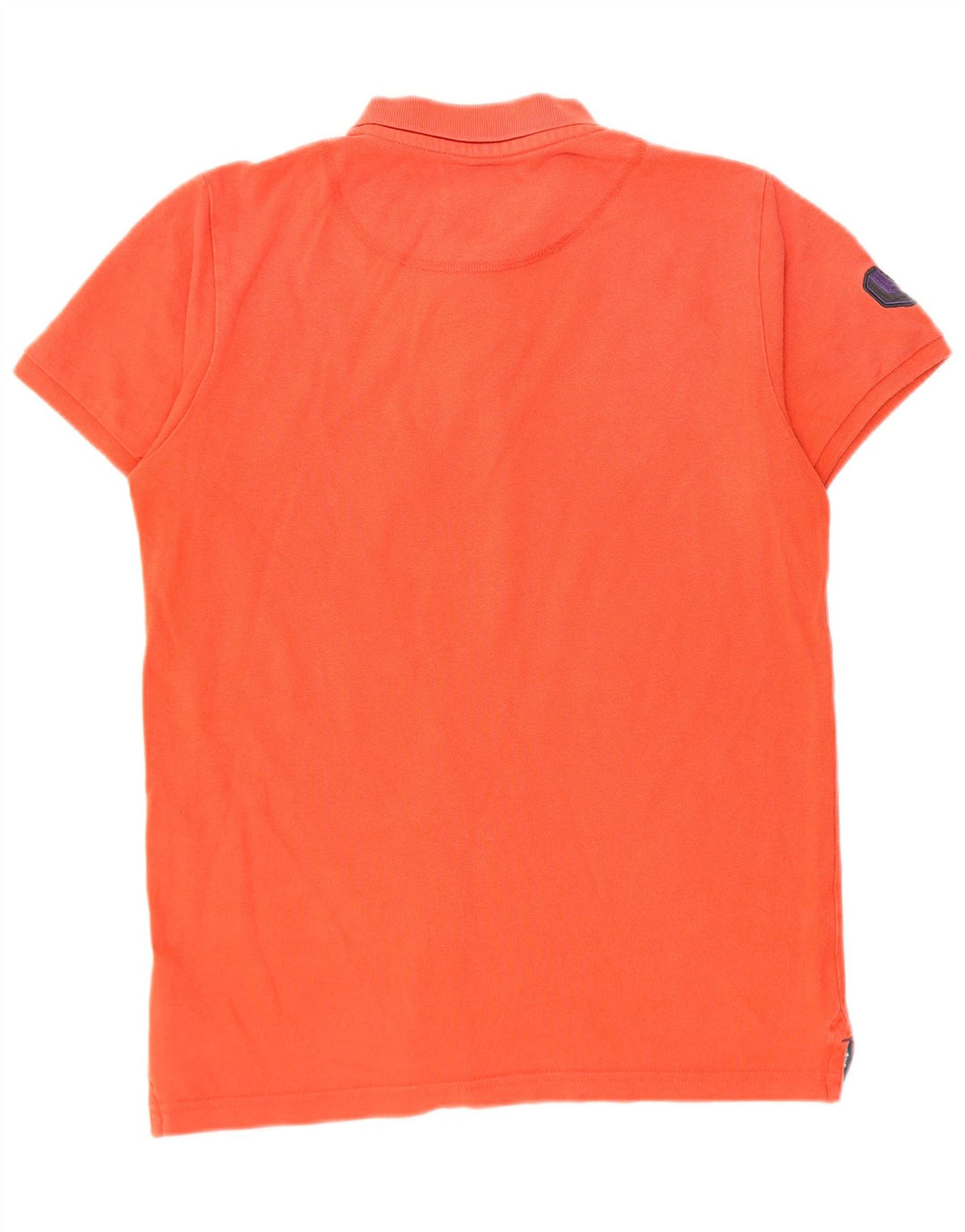 Camisa polo masculina Jack & Jones com estampa gráfica pequena de algodão vermelho