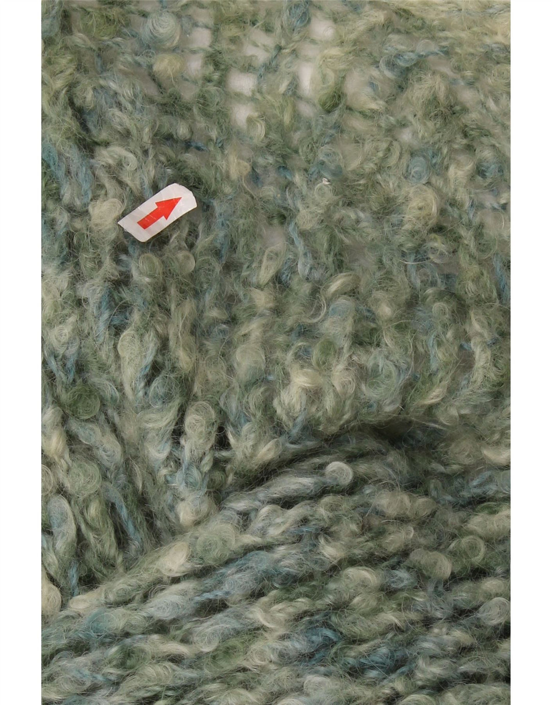 Suéter cardigã feminino VINTAGE Longline UK 18 XL verde