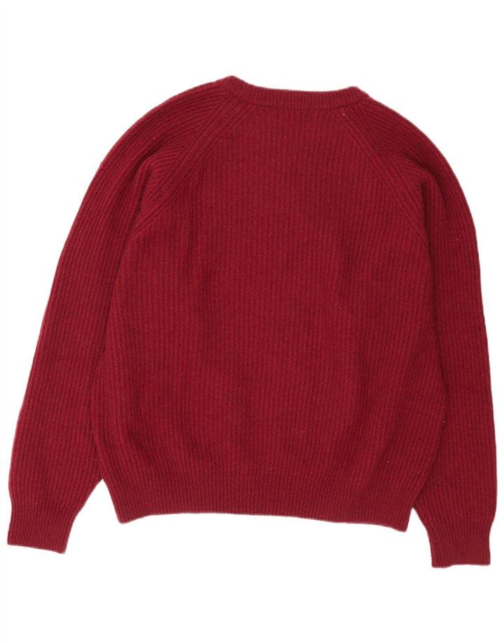 Suéter masculino Kappa com gola redonda e lã cor de vinho XL
