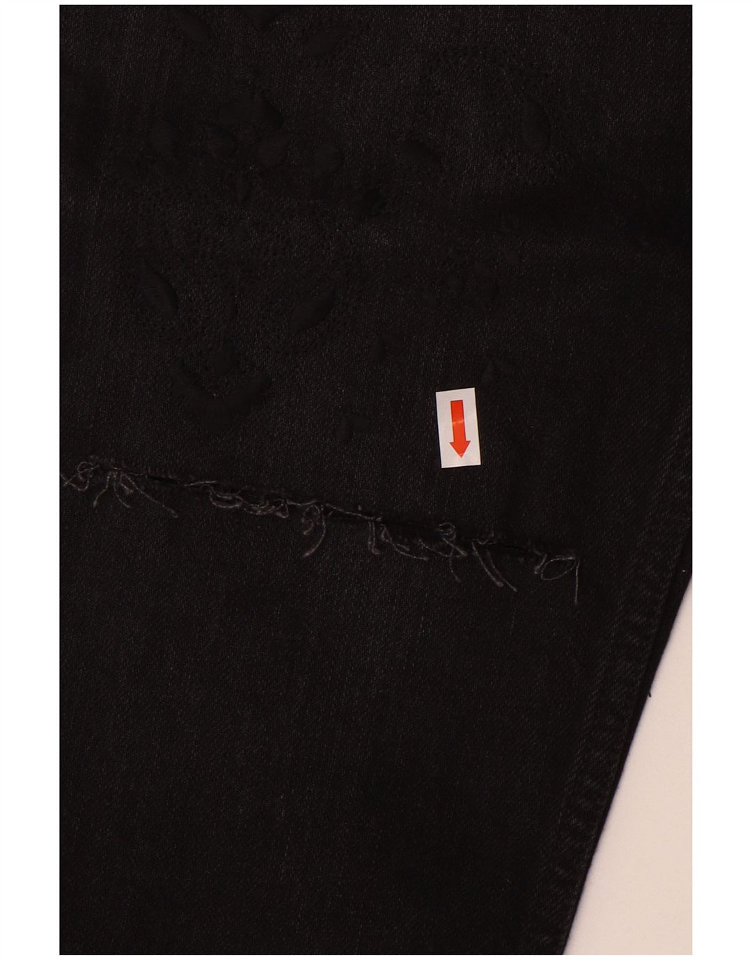 Zara Jeans Slim Feminino EU 40 Médio W31 L29 Algodão Preto