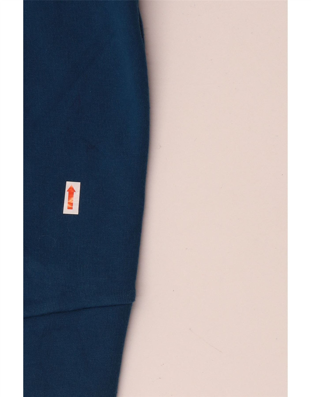 REEBOK feminino oversized gráfico moletom jumper UK 8/10 pequeno azul