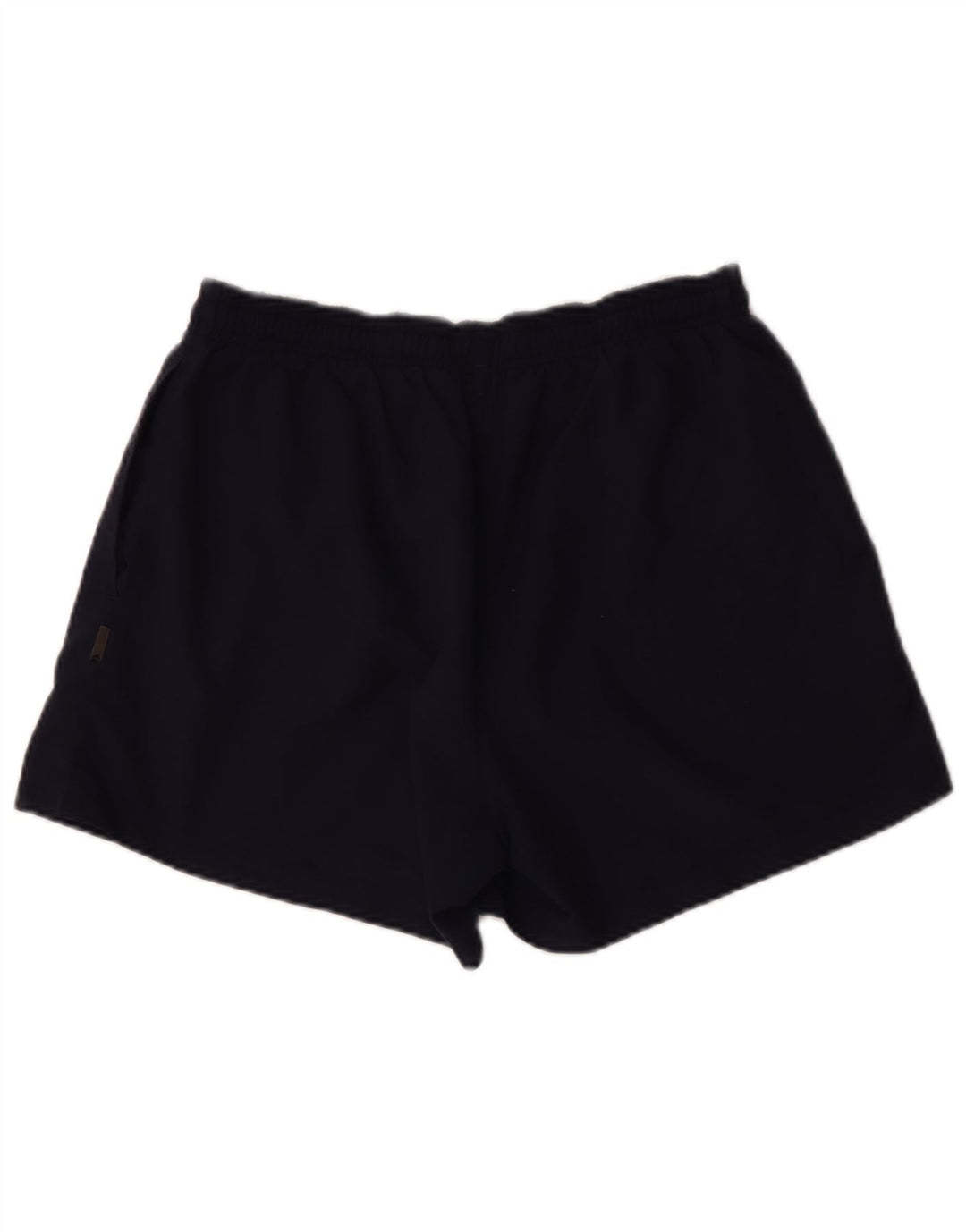 Shorts esportivos masculinos Adidas grandes poliéster azul marinho