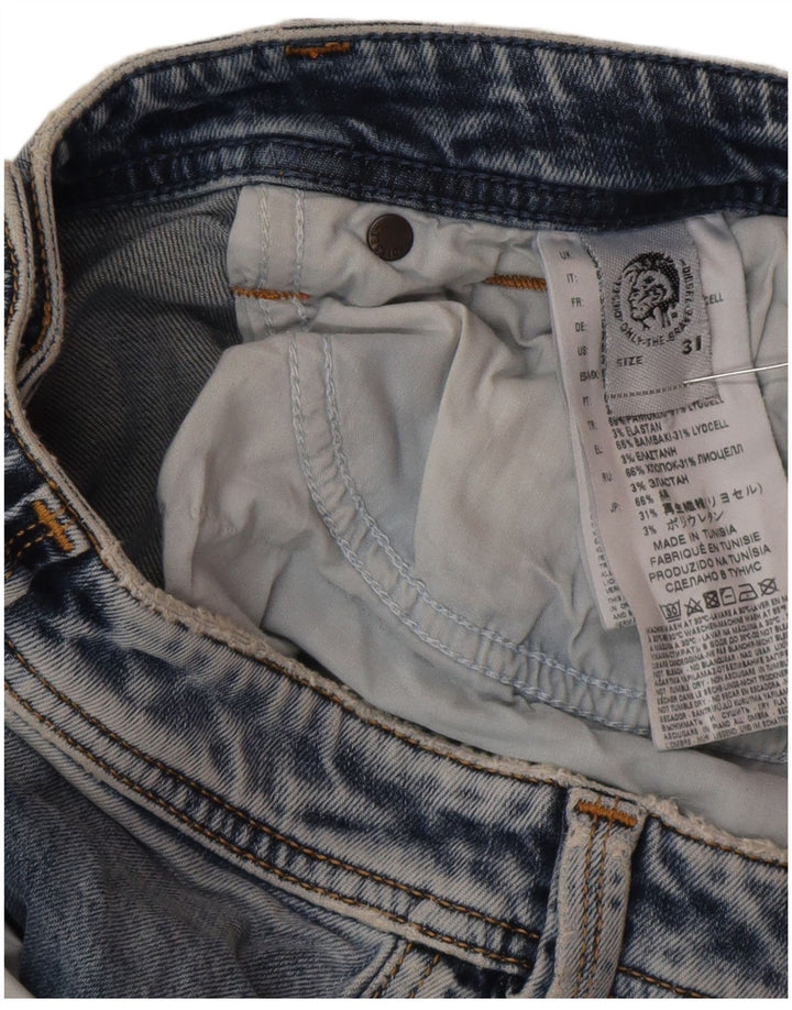 Jeans retos masculinos Diesel W31 L27 algodão azul