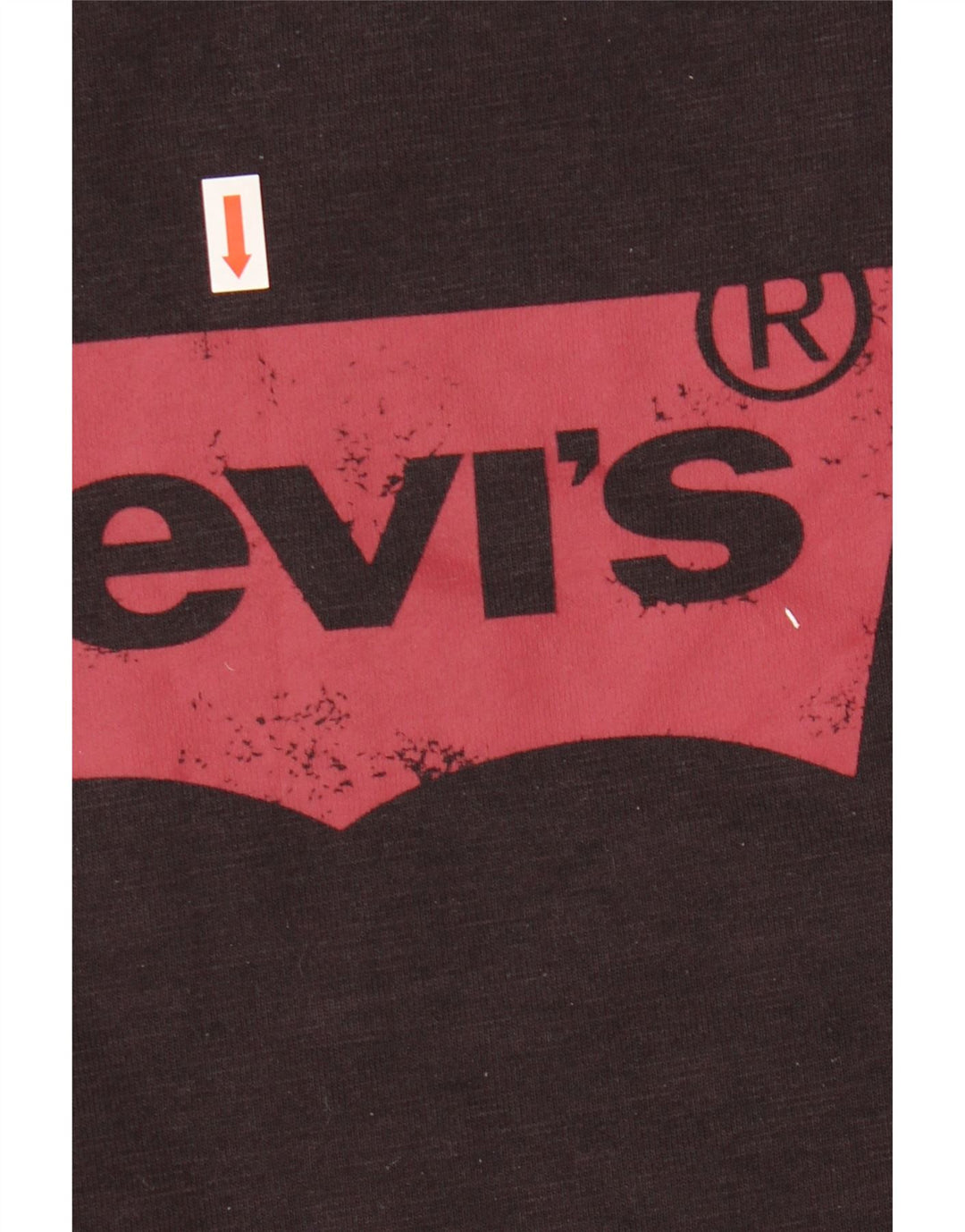 Levi's moletom gráfico masculino jumper médio preto algodão