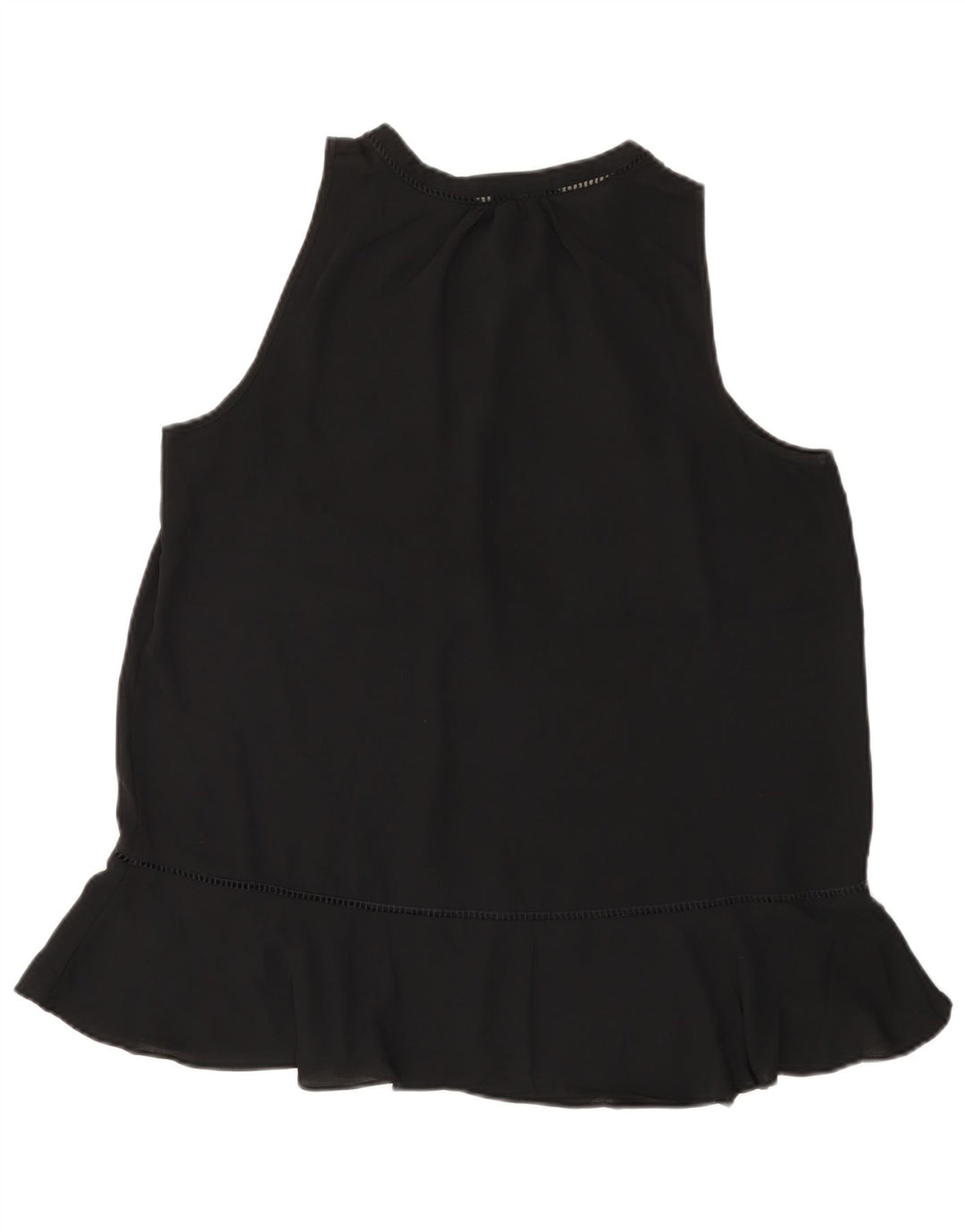 Blusa feminina sem mangas MOSSIMO UK 18 XL poliéster preto