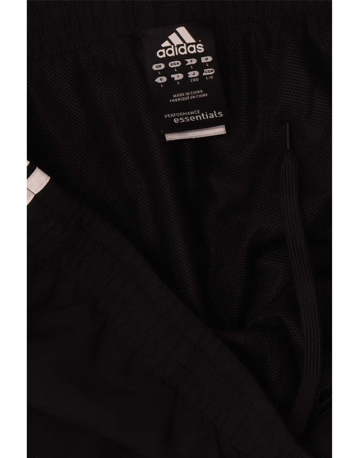 Calça Adidas Mens Climalite Treino Grande Poliéster Preto