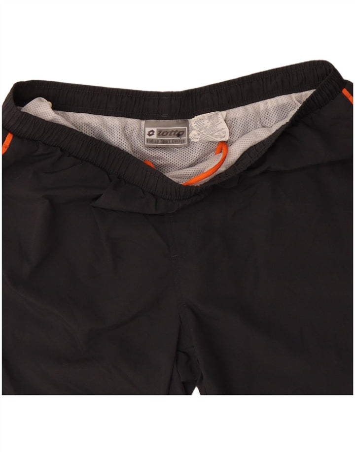 Shorts de natação masculino Lotto grande poliéster cinza