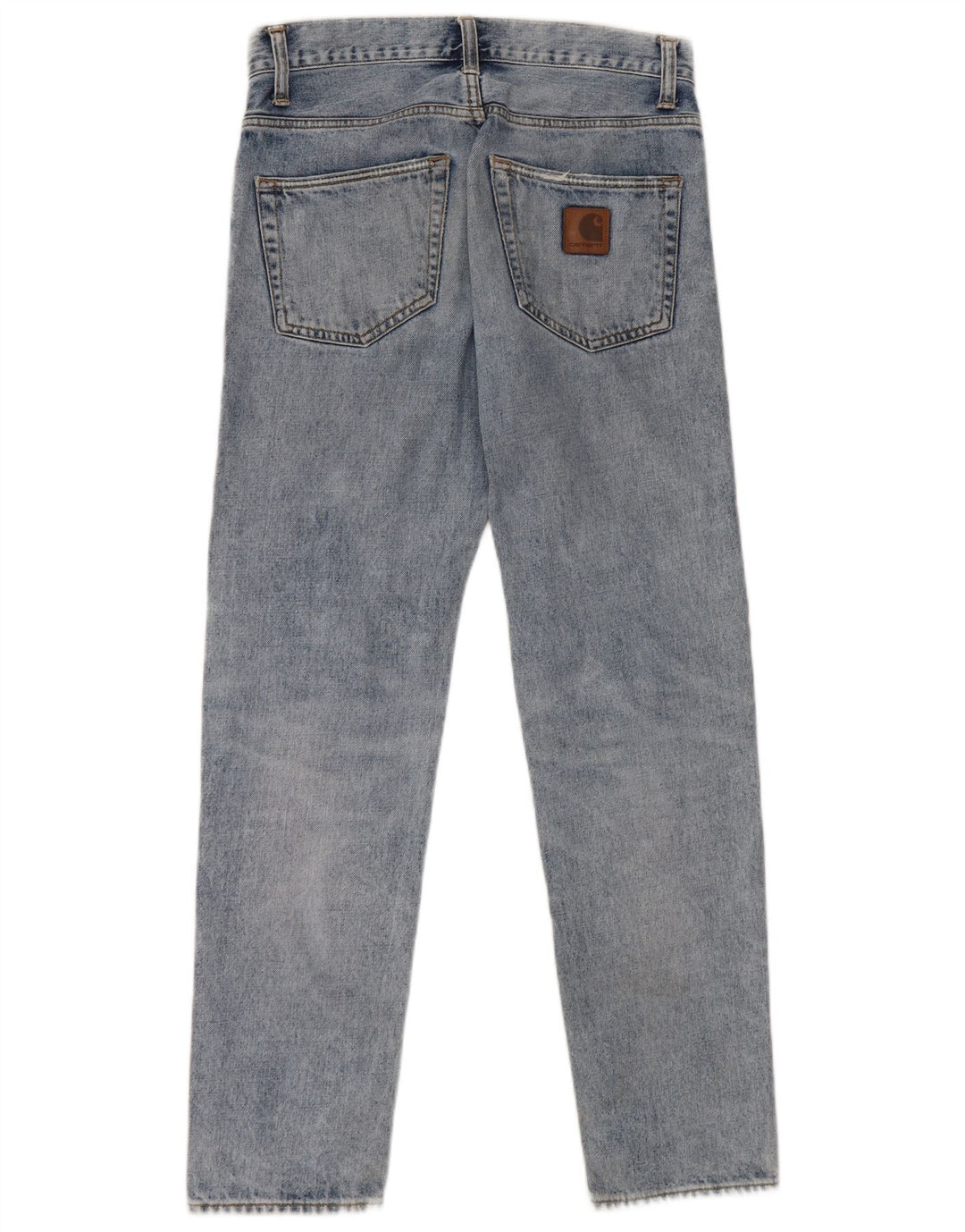 Carhartt Masculino Slim Jeans W28 L30 Azul Algodão