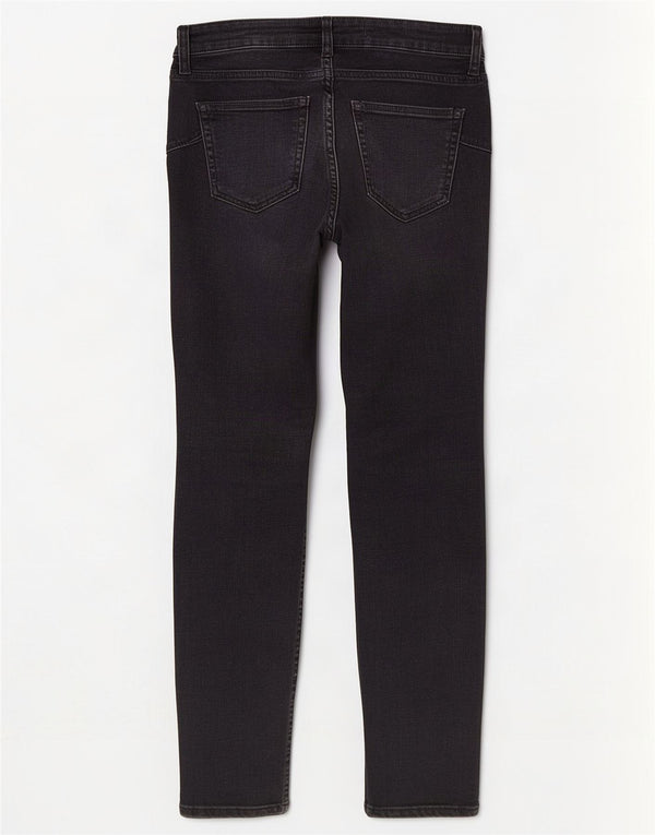 Zara Jeans Skinny Feminino EU 42 Grande W32 L30 Preto