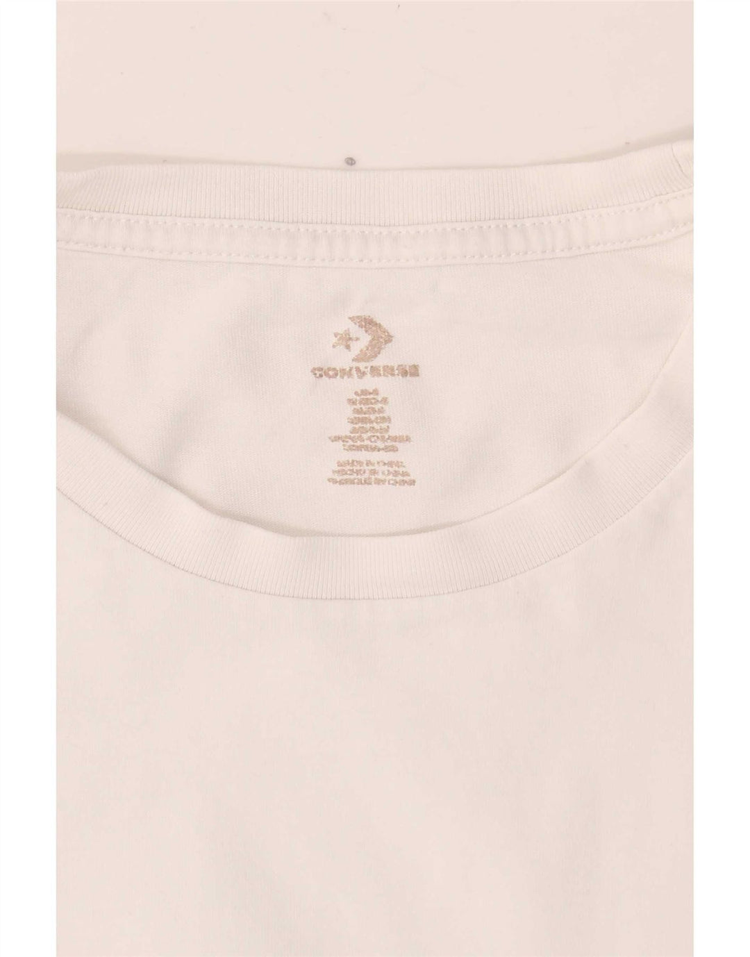 Camiseta feminina Converse Top UK 14 Médio Branco