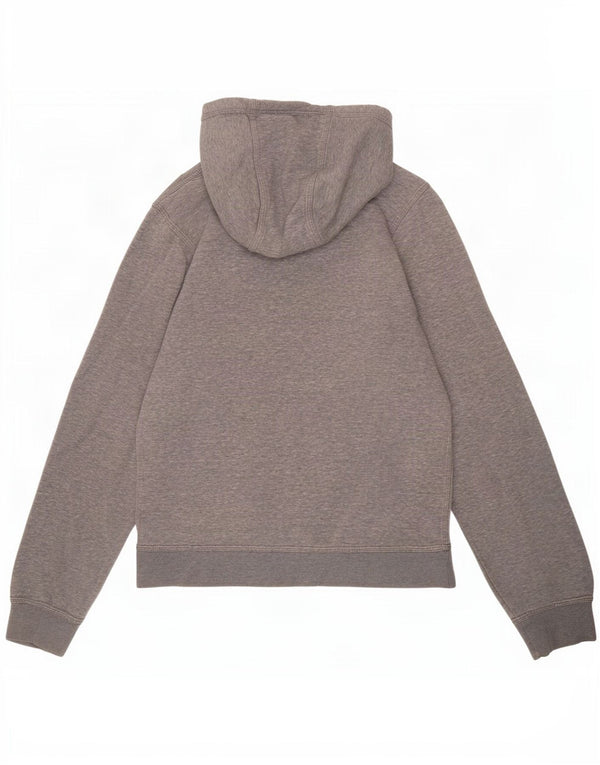 Jumper com capuz masculino Nike pequeno algodão manchado cinza