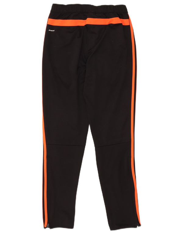 Calças de treino Adidas Boys Climacool 13-14 anos XL preto colorblock