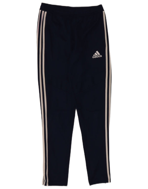 Adidas meninos Climacool calças de treino joggers 13-14 anos azul marinho