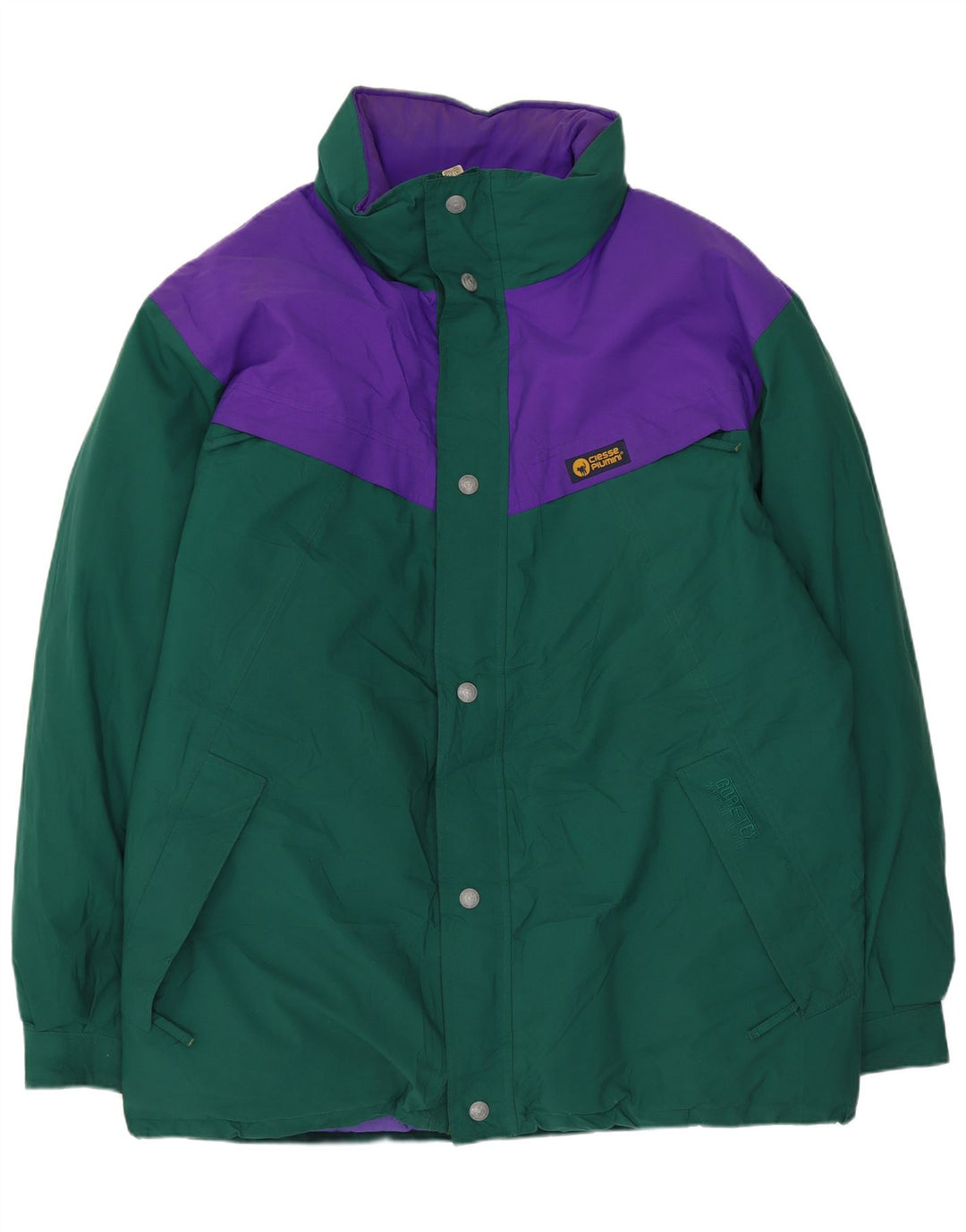 Jaqueta acolchoada masculina Ciesse Piumini IT 54 2XL verde Colourblock poliéster