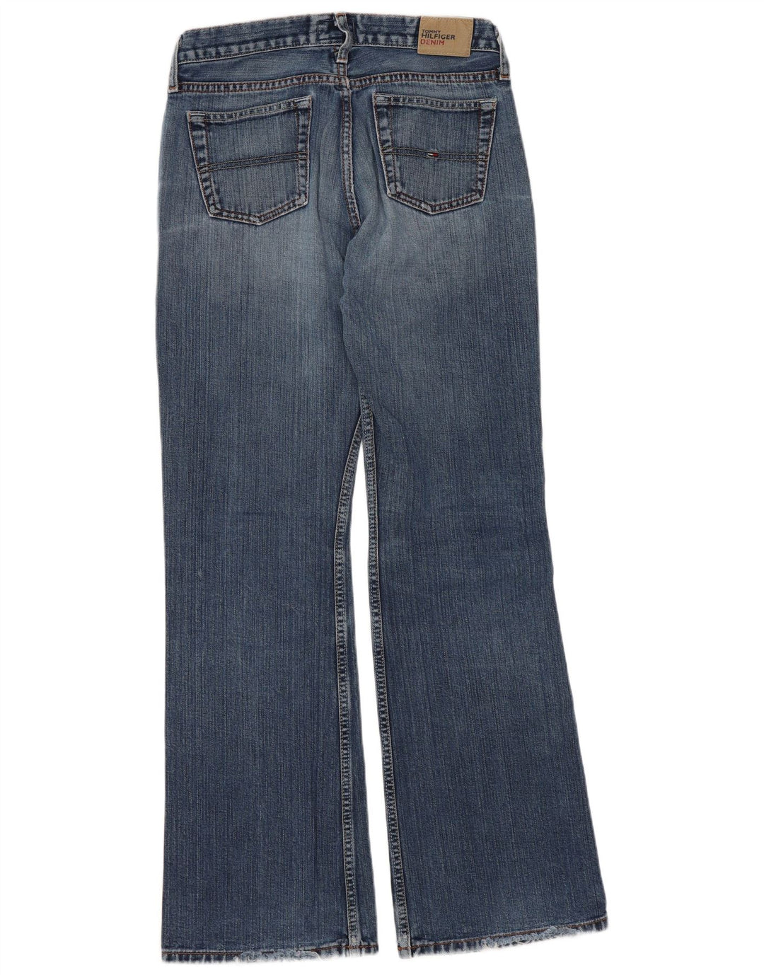 Jeans feminino Tommy Hilfiger Neo Flared W28 L30 azul algodão