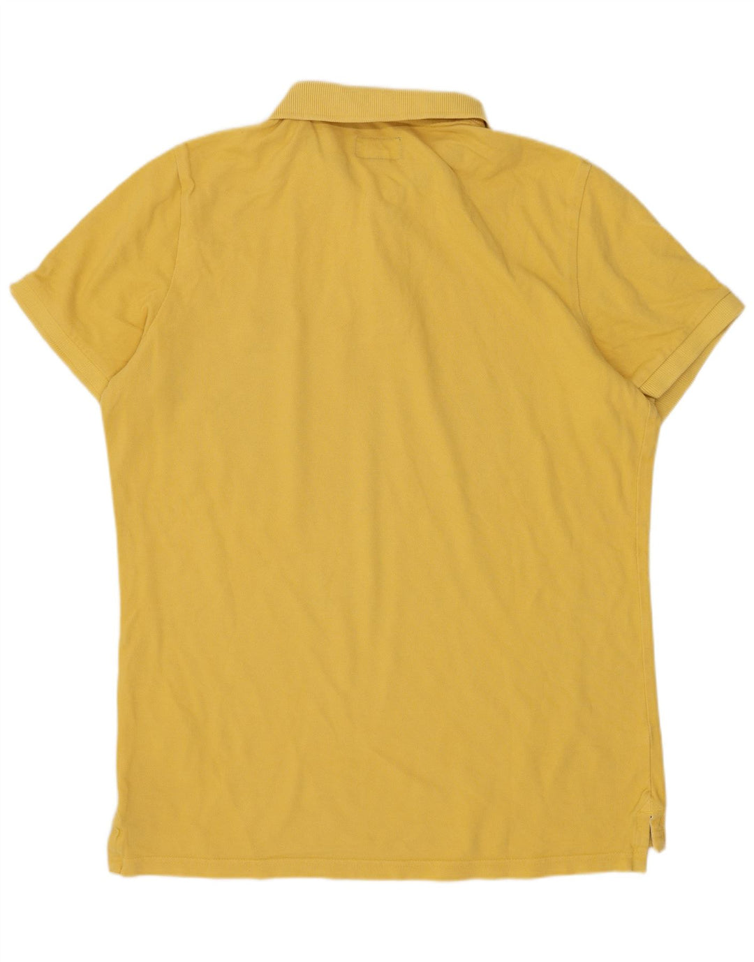 Camisa polo masculina Superdry XL algodão amarelo