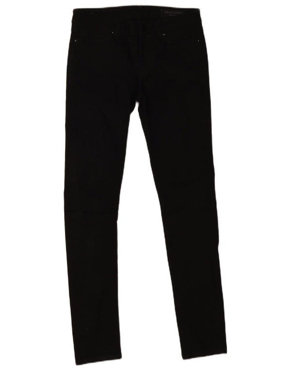 Calça jeans skinny feminina All Saints W26 L28 algodão preto